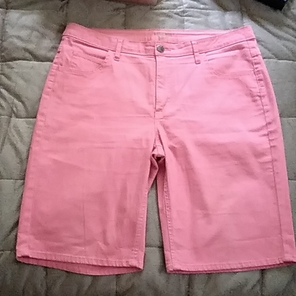 Riders by Lee Pants - Riders Denim Stretch Coral Shorts